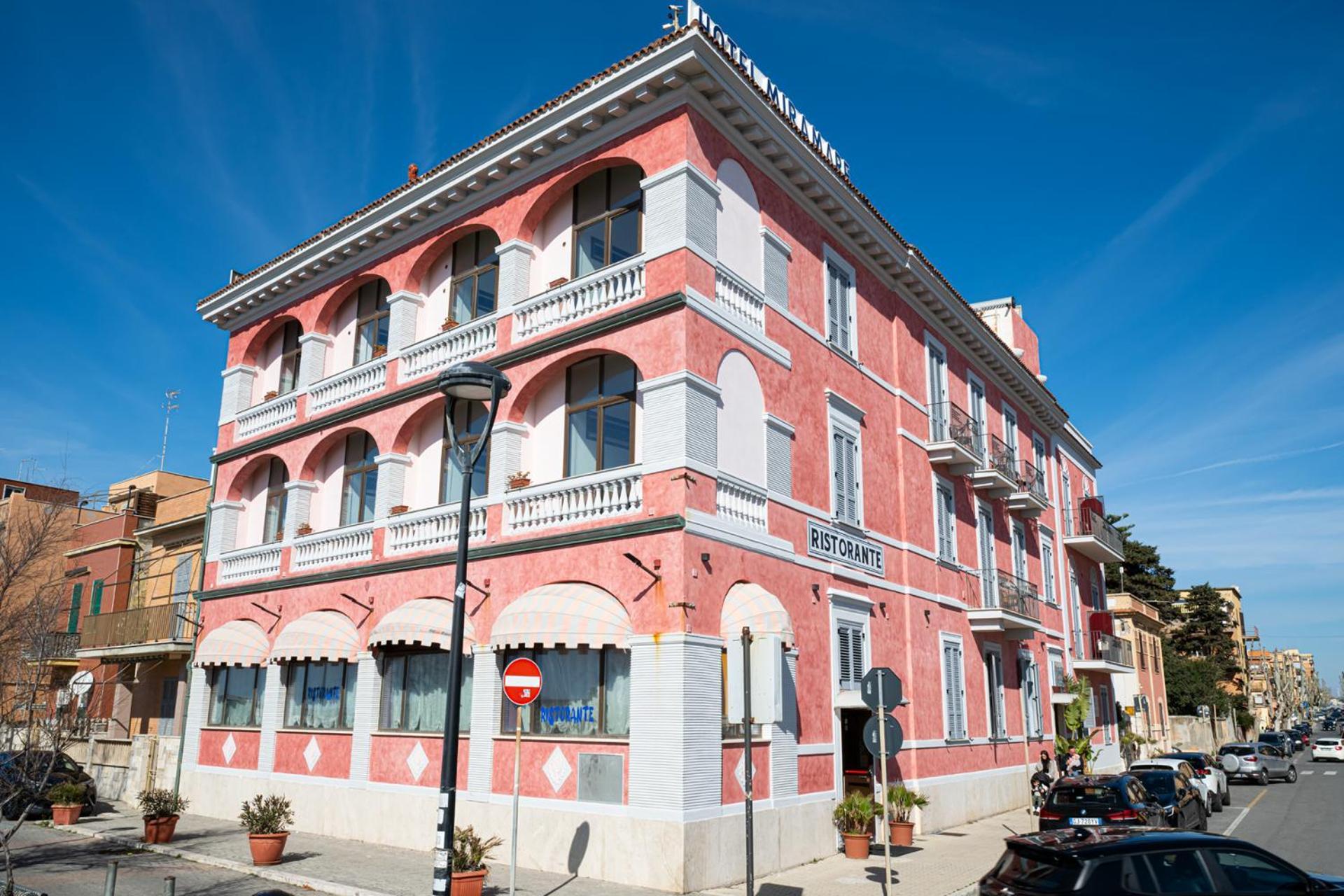 Hotel Miramare Ladispoli Kültér fotó